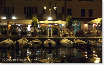 Desenzano at night